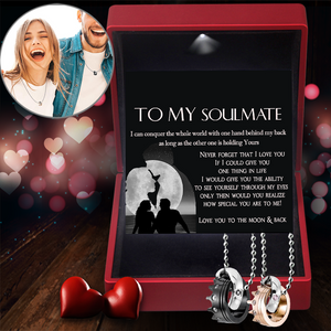 Couple Crown Pendant Necklaces - Family - To My Soulmate - How Special You Are To Me - Ukgnz13005