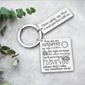 Calendar Keychain - Family - To My Niece - I Need You Here With Me - Ukgkr28001