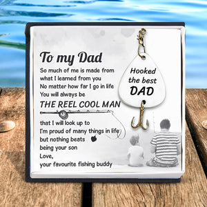 Engraved Fishing Hook - Fishing - From Son - To My Dad - You Will Always Be The Reel Cool Man - Ukgfa18013