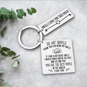 Calendar Keychain - Family - To My Uncle - You Are The Best Uncle In The World - Ukgkr29010