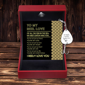 Engraved Fishing Hook - To My Reel Love - You're My Love - Ukgfa13005