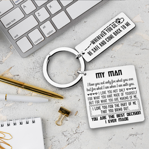 Calendar Keychain - Family - To My Man - I Love You For The Part Of Me That You Bring Out - Ukgkr26017