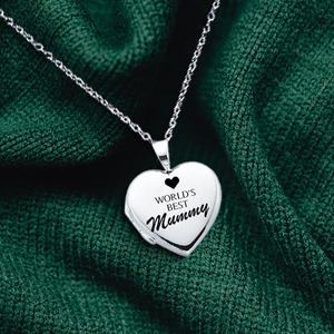 Heart Locket Necklace - Family - To My Mama To Be - You Are The Strongest Woman I Know - Ukgnzm19004