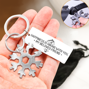 Multitool Keychain - Hiking - To My Best Friend - Thank You For Bringing Out The Best In Me - Ukgktb33004