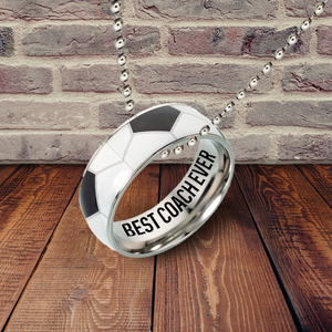 Football Pendant Necklace - Football - To Our Coach - You're The Greatest Coach Of All Time - Ukgnfh35001