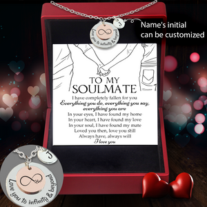 Personalised Double Round Necklace - Family - To My Soulmate - Always Have, Always Will - Ukgnzx13003