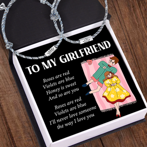Magnetic Couple Bracelet - Family - To My Girlfriend - The Way I Love You - Ukgbbf13001