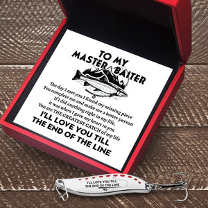 Fishing Spoon Lure - Fishing - To My Master Baiter - You Are The Greatest Catch - Ukgfaa26001