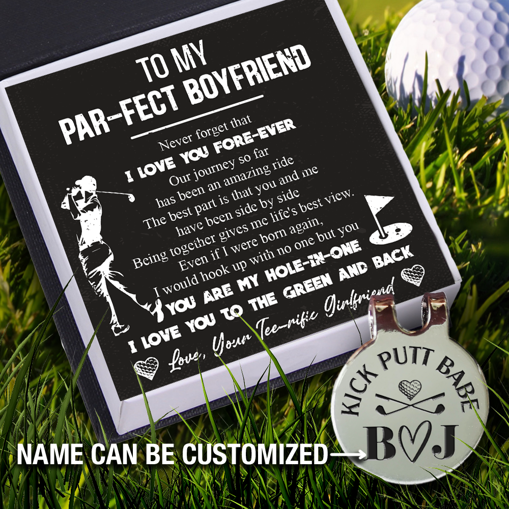 Personalised Golf Marker - Golf - To My Par-fect Boyfriend - Being Together Gives Me Life's Best View - Ukgata12003