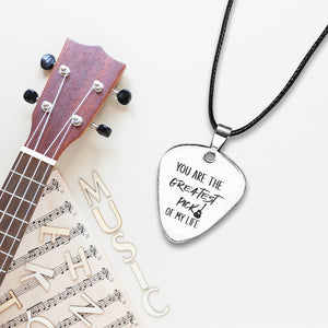 Guitar Pick Necklace - To My Soulmate - How Much You Mean To Me - Ukgncx26004