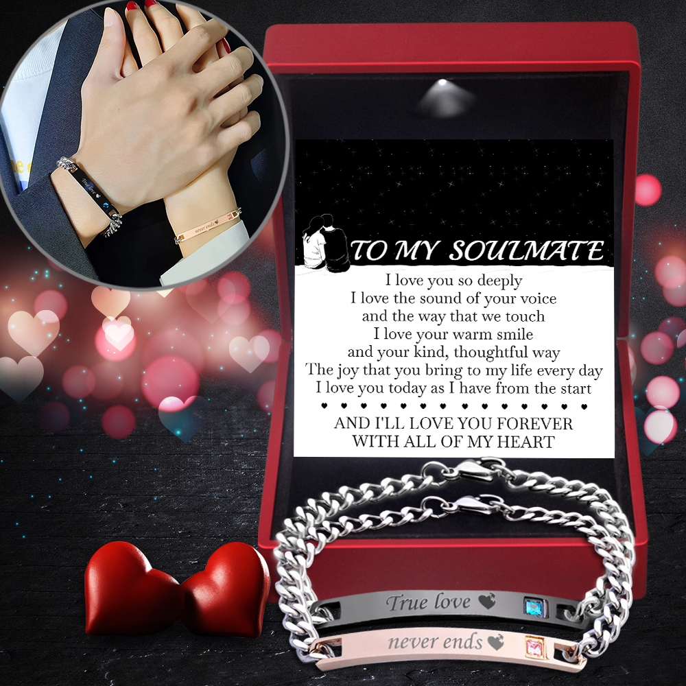 Buy To My Man, I Love You Forever & Always Morse Code Bracelet, Soulmate  Bracelet, Birthday Gift From Wife, Christmas Gift, Valentines Gift Online  in India - Etsy