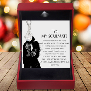 Alluring Beauty Necklace - Family - To My Soulmate - How Special You Are To Me - Ukgnga13003