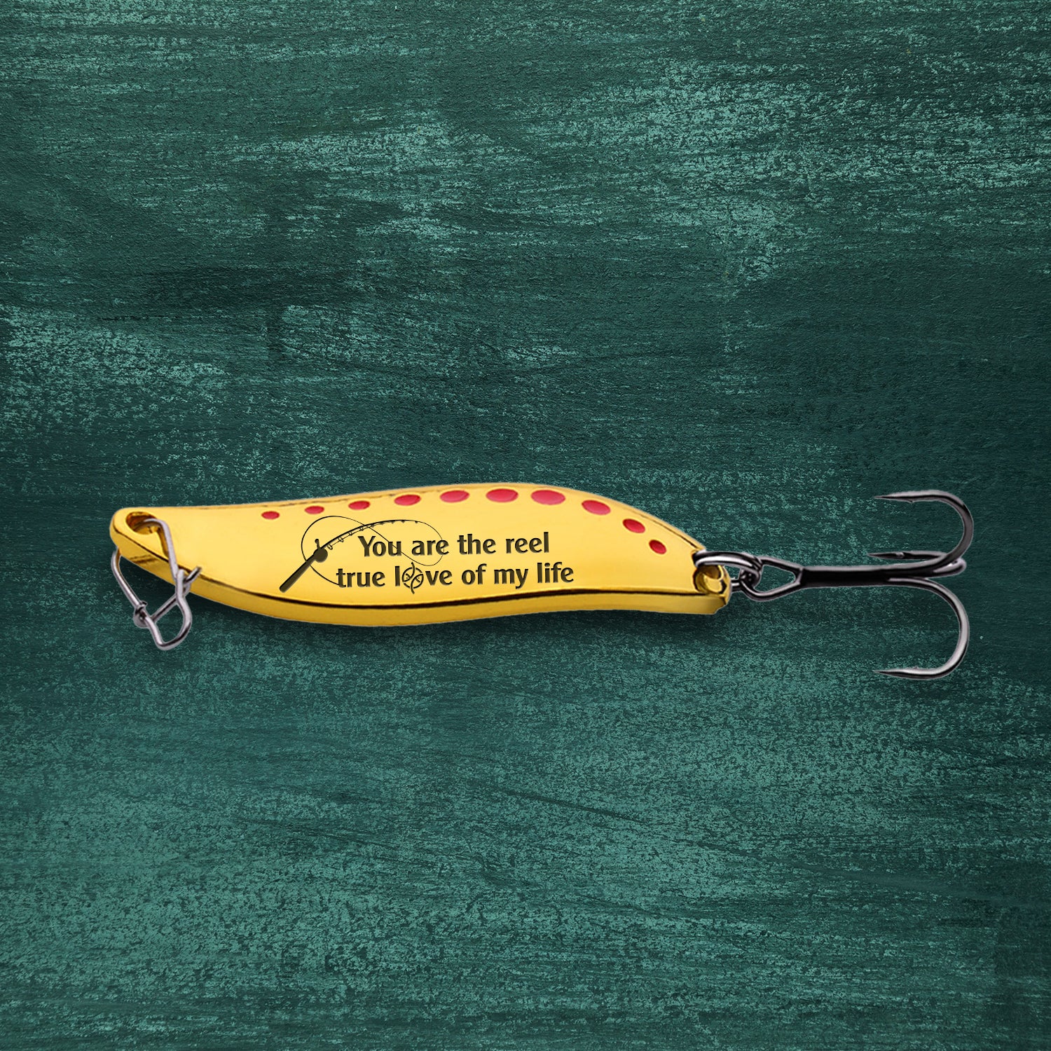 Fishing Spoon Lure - Fishing - To My Master Baiter - I Love You