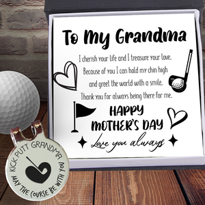 Golf Marker - Golf - To My Grandma - I Cherish Your Life And I Treasure Your Love - Ukgata21002