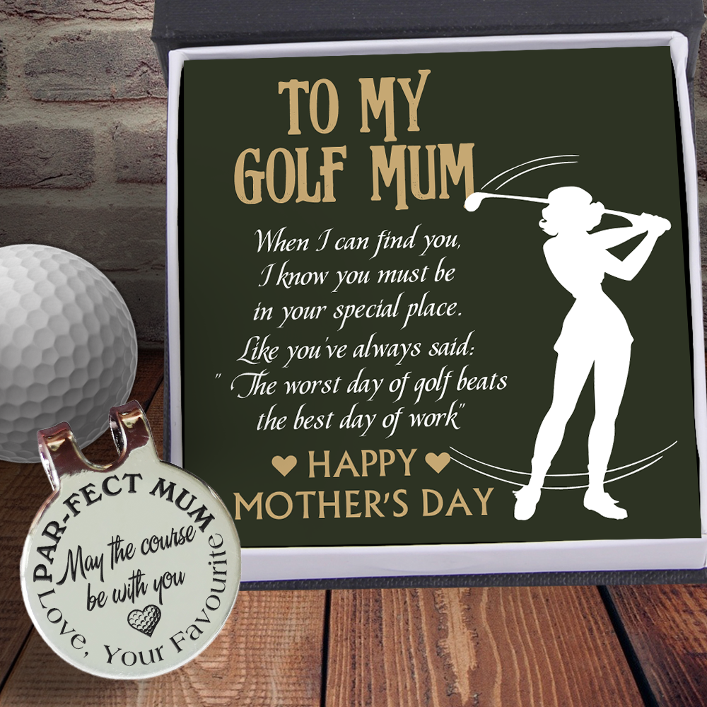 Golf Marker - Golf - To My Golf Mum - Happy Mother's Day - Ukgata19002