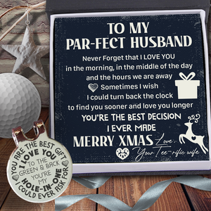 Golf Marker - Golf - To My Par-fect Husband - Merry Xmas - Ukgata14005
