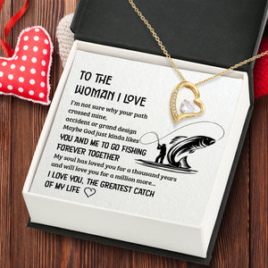 Forever Love Necklace - Fishing - To My Wife - I Love You - Uksnr15006