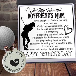 Golf Marker - Golf - To My Beautiful Boyfriend's Mum - Thank You For Raising Such A Wonderful Son - Ukgata19001
