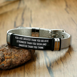 Fashion Bracelet - Family - To My Nephew - Believe In Yourself As Much As I Believe In You - Ukgbe27007