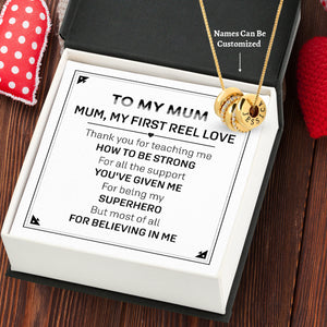 Personalised Together Necklace - Fishing - To My Mum - My First Reel Love - Ukgnzz19016