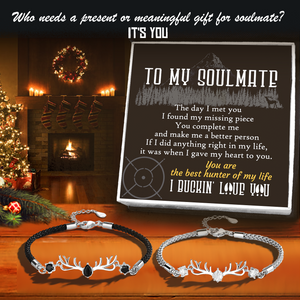 Hunting Couple Bracelets - Hunting - To My Soulmate - I Buckin' Love You - Ukgbbl13001