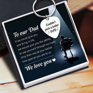 Guitar Pick Keychain - Guitar - To Our Dad - How Special You Are To Us - Ukgkam18003