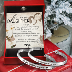 Mum & Daughter Bracelet - Family - From Mum - To My Daughter - I Love You - Ukgbt17007
