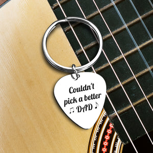 Guitar Pick Keychain - Guitar - To My Dad - How Special You Are To Me - Ukgkam18001