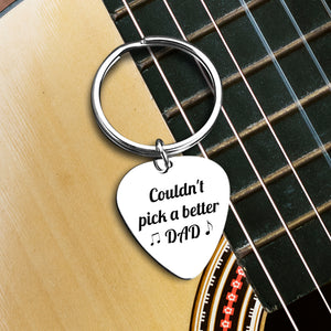 Guitar Pick Keychain - Guitar - To Our Dad - How Special You Are To Us - Ukgkam18003