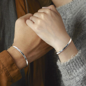 Couple Bracelets - Hiking - To My Man - I Love You To The Mountains & Back - Ukgbt26023