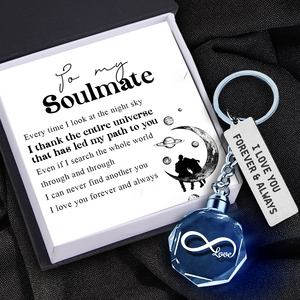Led Light Keychain - Family - To My Soulmate - I Can Never Find Another You - Ukgkwl13002