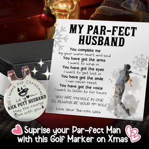 Golf Marker - Golf - To My Par-fect Husband - May The Course Be With You - Ukgata14011