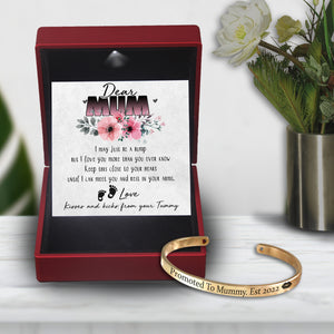 Mum Bracelet - Family - To My Mum-to-be - Kisses And Kicks From Your Tummy - Ukgbzf19006