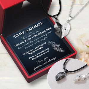 Magnetic Love Necklaces - Skull - To My Soulmate - I Love You Forever And Always - Ukgnni13007