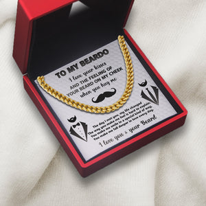 Cuban Link Chain - Beard - To My Man - I Love You & Your Beard - Ukgnft26011