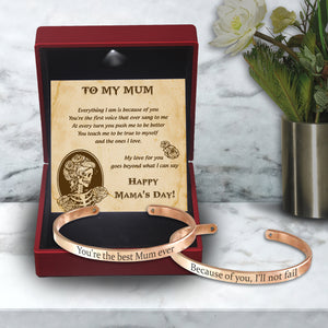 Mum & Daughter Bracelets - Skull - To My Mum - My Love For You Goes Beyond What I Can Say - Ukgbt19007