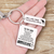 Calendar Keychain - Football - To My Dad - Love You To The Field And Back - Ukgkr18004