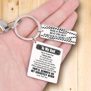 Calendar Keychain - Family - To My Dad - From Son - Best Freakin' Partner In Crime Ever - Ukgkr18003