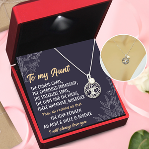 Yggdrasil Necklace - Family - To My Aunt - I Will Always Love You - Ukgnzp30005