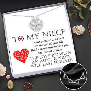 Lucky Necklace - Family - To My Niece - I Can Promise To Love You For The Rest Of Mine - Ukgnng28004