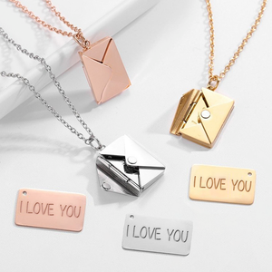 Love Letter Necklace - Family - To My Niece - I Will Always Be There - Ukgnny28004