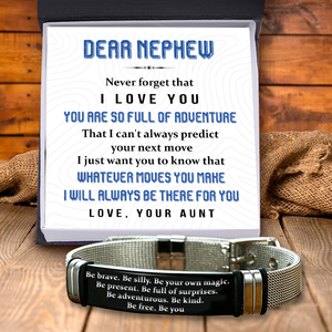 Fashion Bracelet - Family - To My Nephew - I Will Always Be There For You - Ukgbe27012