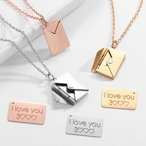 Love Letter Necklace - Family - To My Aunt - I Love You, Forever & Always - Ukgnny30003