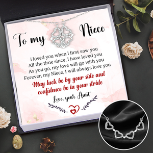 Lucky Necklace - Family - To My Niece - I Loved You When I First Saw You - Ukgnng28001