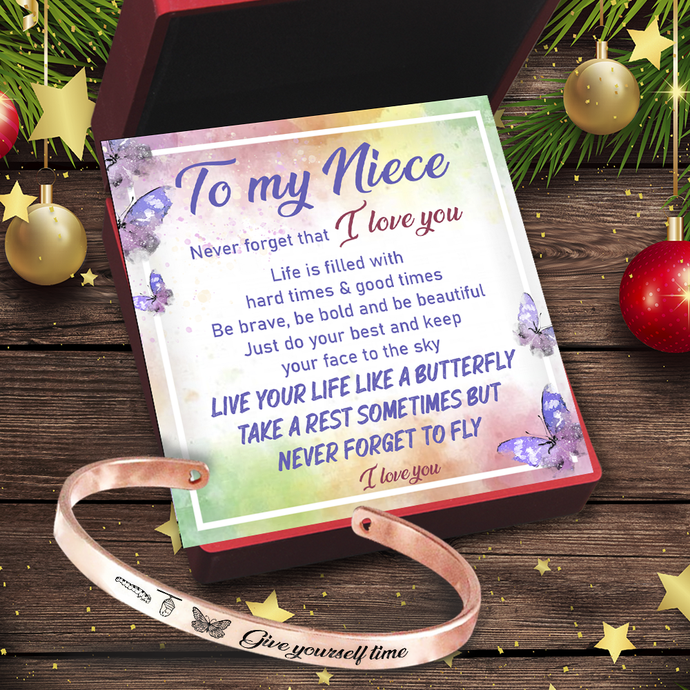 Niece Bracelet - Family - To My Niece - Never Forget That I Love you - Ukgbzf28004