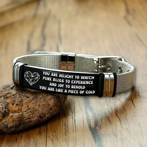 Fashion Bracelet - Family - To My Nephew - I Love You, With All My Heart - Ukgbe27005