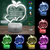 Personalised 3D Led Light - Teacher - To My Teacher - I'm Glad That You Were Mine - Ukglca31002