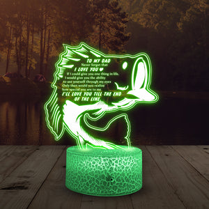 3D Led Light - Fishing - To My Dad - How Special You Are To Me - Ukglca18001