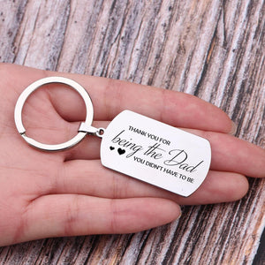 Dog Tag Keychain - Thank You For Being The Dad - Ukgkn18001 - Love My Soulmate