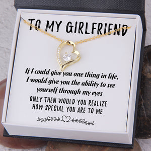 Heart Necklace - To My Girlfriend - How Special You Are To Me - Ukgnr13002 - Love My Soulmate